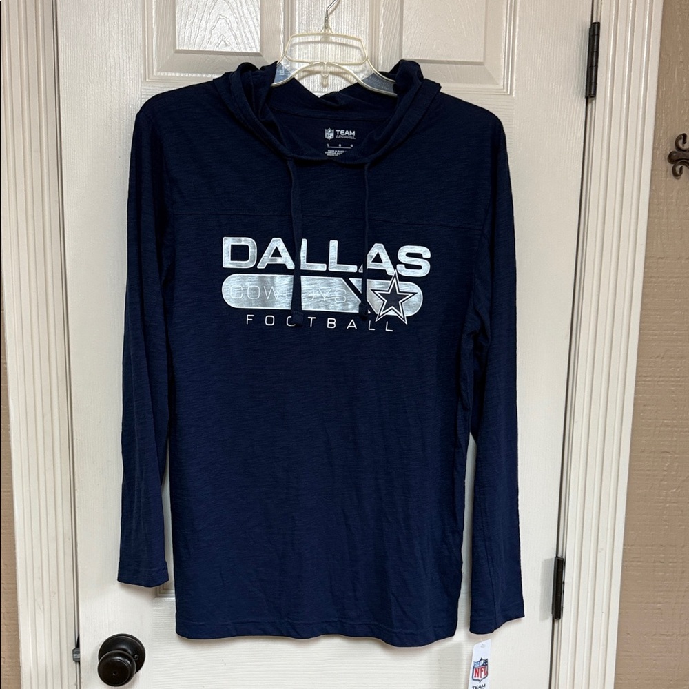 NFL Team Apparel Navy Tshirt Hoodie